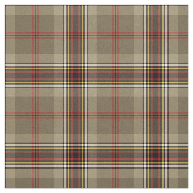 Klan O'Keefe Tartan Tan Play Tyg (Provkarta)