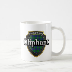 Klan Oliphant Skotsk Dynasti Tartan Muggar Koppar
