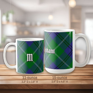 Klan Oliphant Tartan Coffee Mugg
