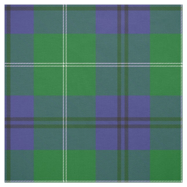 Klan Oliphant Tartan Fabric Tyg (Provkarta)