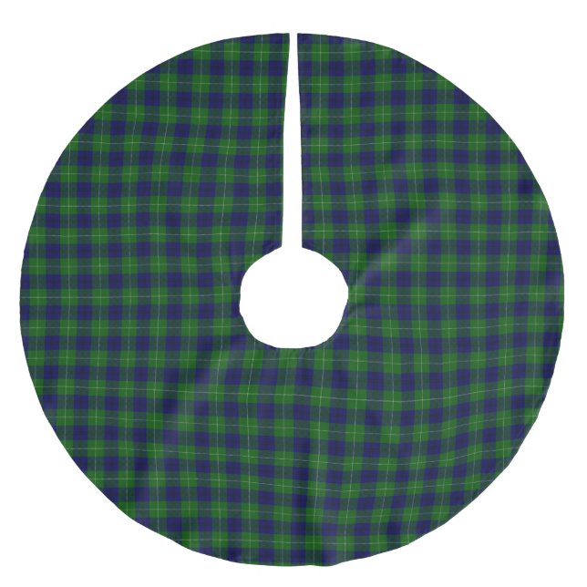 Klan Oliphant Tartan Julgransmatta Borstad Polyester (Framsidan)