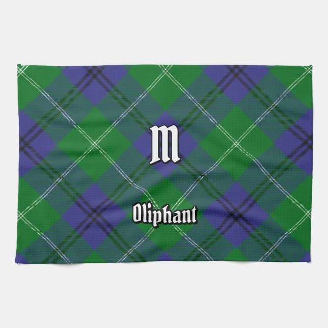 Klan Oliphant Tartan Kitchen Towel Kökshandduk (Horisontell)