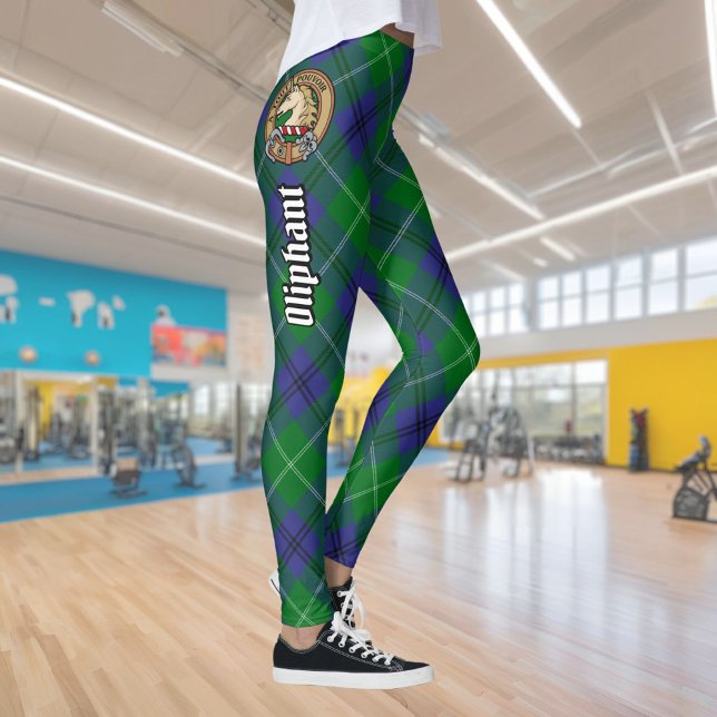 Klan Oliphant Tartan Leggings (Skapare uppladdad)