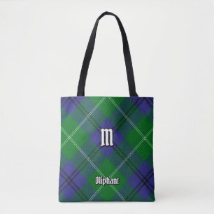Klan Oliphant Tartan Tote Bag Tygkasse
