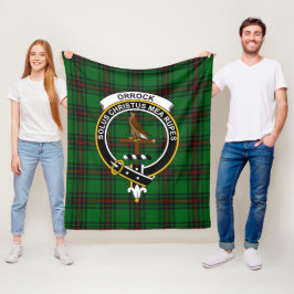 Klan Orrock Tartan Play Fleecefilt