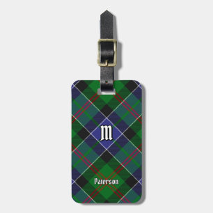 Klan Paterson Tartan Bagagebricka