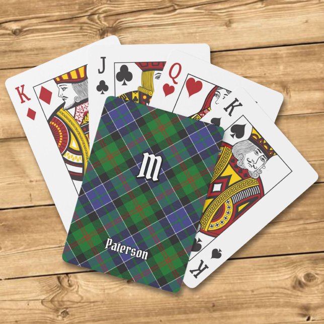 Klan Paterson Tartan Casinokort (Skapare uppladdad)
