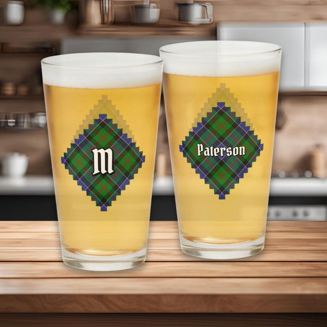 Klan Paterson Tartan Glaskopp (Skapare uppladdad)