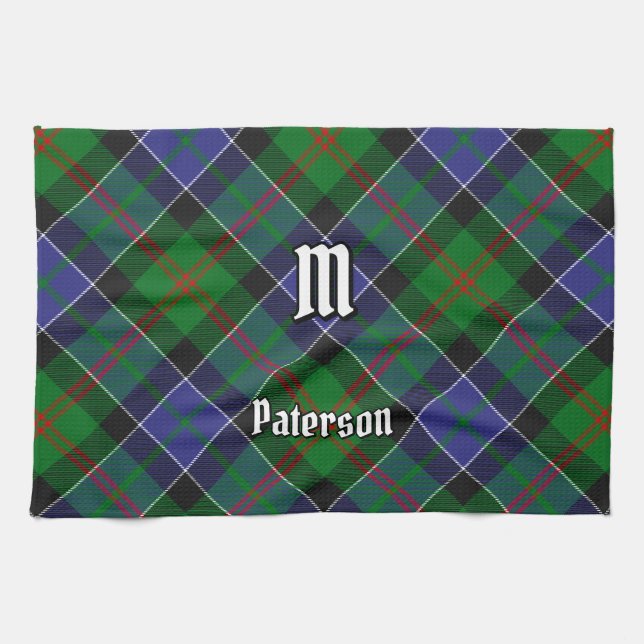 Klan Paterson Tartan Kökshandduk (Horisontell)