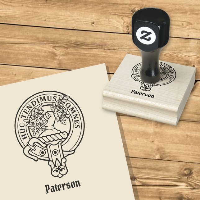 Klan Paterson Vapensköld Stämpel (Skapare uppladdad)