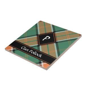 Klan Pollock Tartan Ceramic Tile Kakelplatta