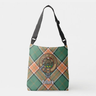 Klan Pollock Tartan Crossbody Bag Axelväska