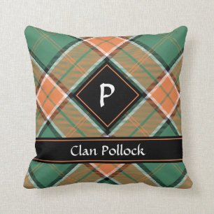 Klan Pollock Tartan Dekorativ kudde