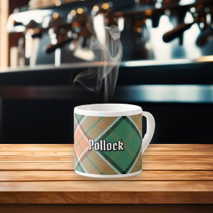 Klan Pollock Tartan Espresso Kopp Espressomugg