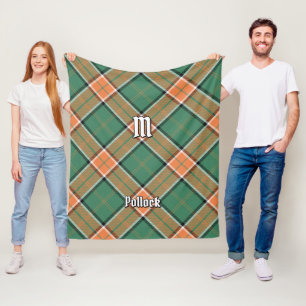 Klan Pollock Tartan Fleece Blanket