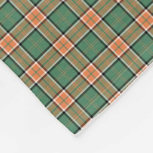 Klan Pollock Tartan Fleecefilt (Hörn)