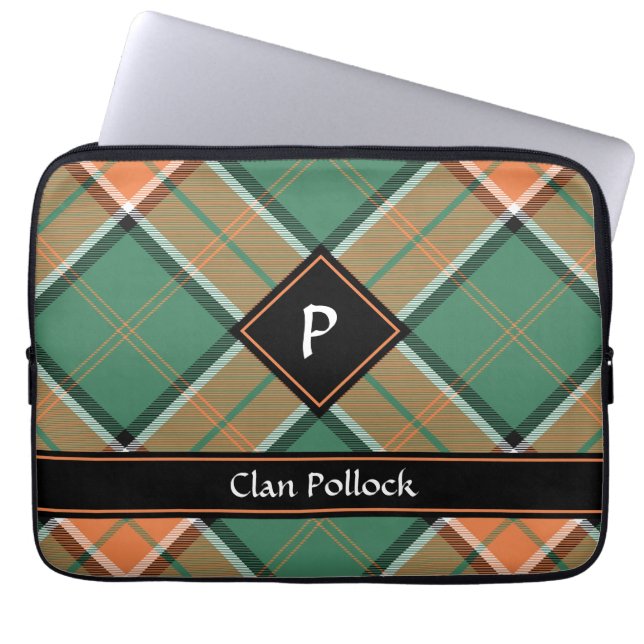 Klan Pollock Tartan Laptop sleeve (Framsidan)