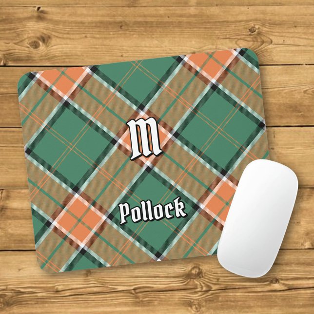 Klan Pollock Tartan Mouse Pad Musmatta (Skapare uppladdad)