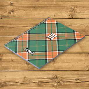 Klan Pollock Tartan Notebook Anteckningsbok