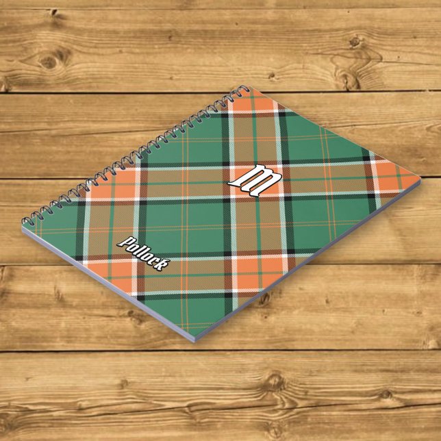 Klan Pollock Tartan Notebook Anteckningsbok (Skapare uppladdad)