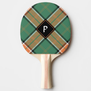 Klan Pollock Tartan Ping Pong Paddle Pingisracket