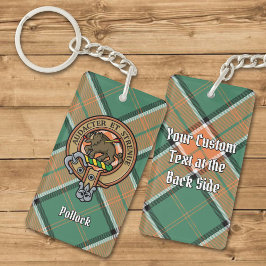 Klan Pollock Vapensköld Keychain