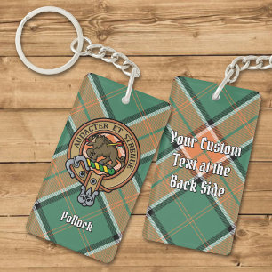 Klan Pollock Vapensköld Keychain