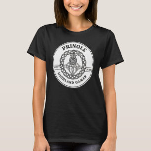 Klan Pringle Scottish Thistle Highland Games T Shirt