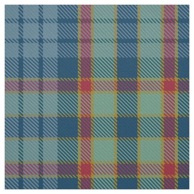 Klan Ralston Tartan Tyg (Provkarta)
