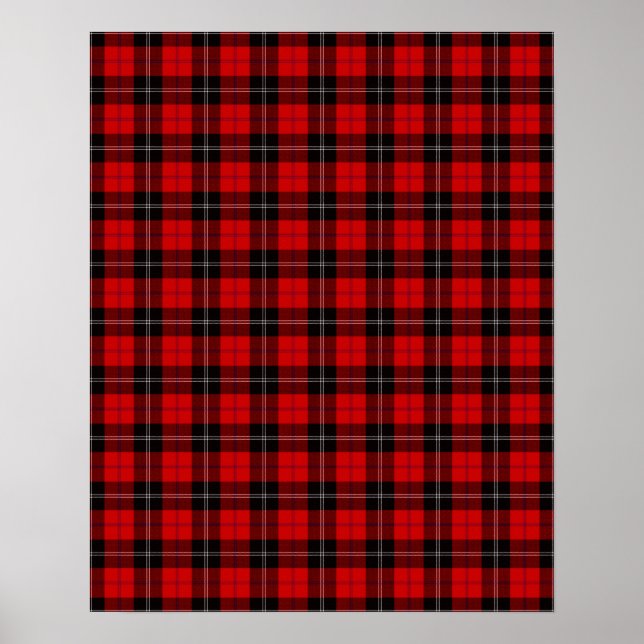 Klan Ramsay Tartan Poster (Framsidan)