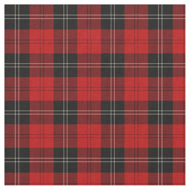 Klan Ramsay Tartan Tyg (Närbild)