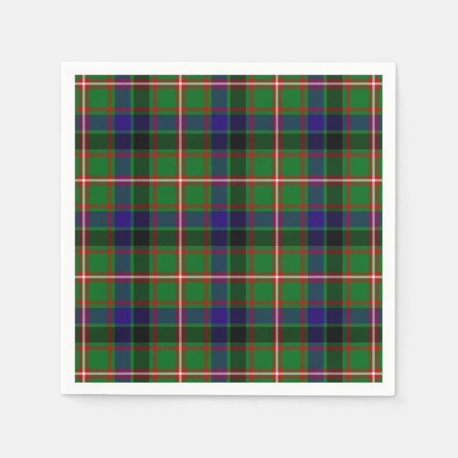 Klan Reid Tartan Pappersservett (Framsidan)