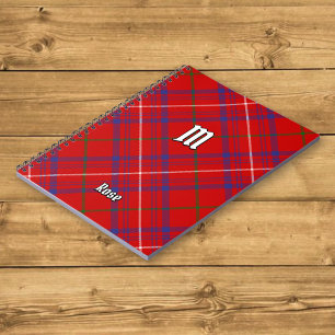 Klan Ro Tartan Anteckningsbok