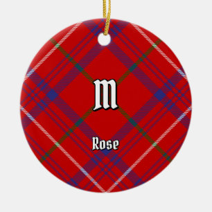 Klan Ro Tartan Julgransprydnad Keramik