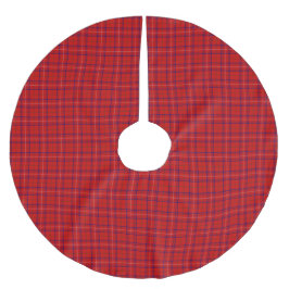 Klan Ro Tartan Play Julgransmatta Borstad Polyester