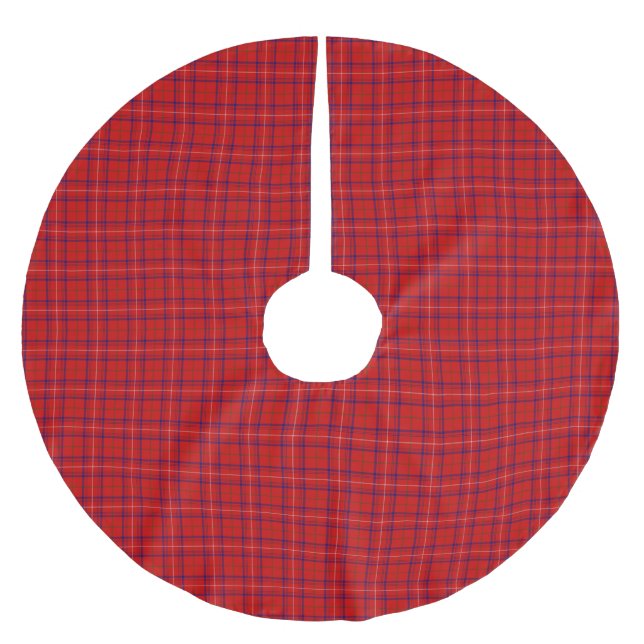 Klan Ro Tartan Play Julgransmatta Borstad Polyester (Framsidan)