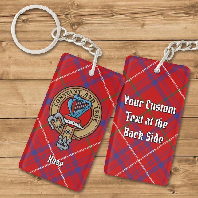 Klan Ro Vapensköld över Tartan (Skapare uppladdad)