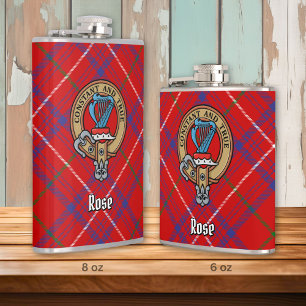 Klan Ro Vapensköld över Tartan Fickplunta