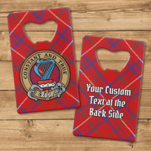 Klan Ro Vapensköld över Tartan