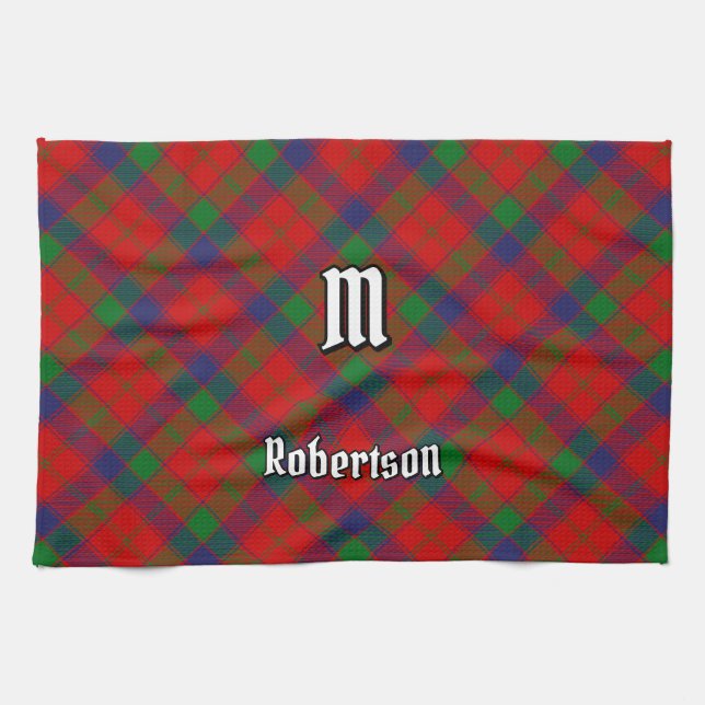 Klan Robertson Tartan Kökshandduk (Horisontell)