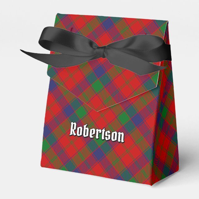 Klan Robertson Tartan Presentaskar (Framsidan Sidan)