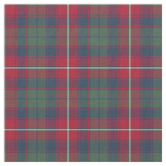 Klan Robertson Tartan Tyg (Närbild)