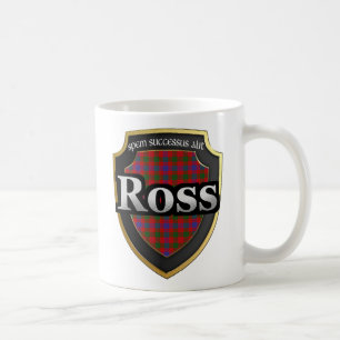 Klan Ross Scottish Dynasty Tartan Mugg Kopp