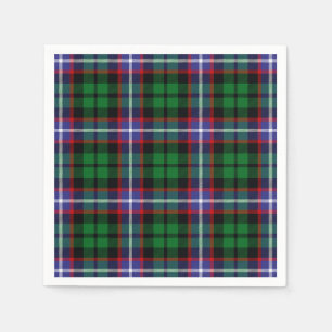 Klan Russell Tartan Pappersservett