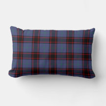 Klan Rutherford Tartan Royal Blue och Black Play