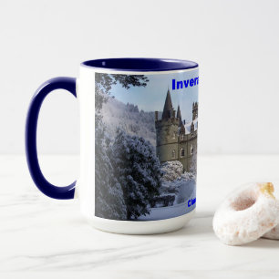 Klan Scotland Snö Inveraray Castle Campbell Mugg