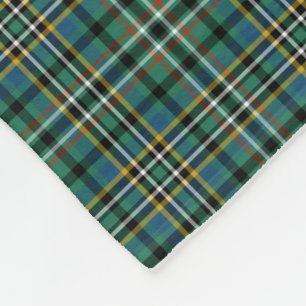 Klan Scott Ancient Tartan Grönt Scottish Play Fleecefilt