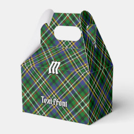Klan Scott Grönt Tartan Favor Box Presentaskar