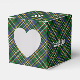 Klan Scott Grönt Tartan Favor Box Presentaskar