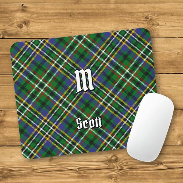 Klan Scott Grönt Tartan Mouse Pad Musmatta (Skapare uppladdad)